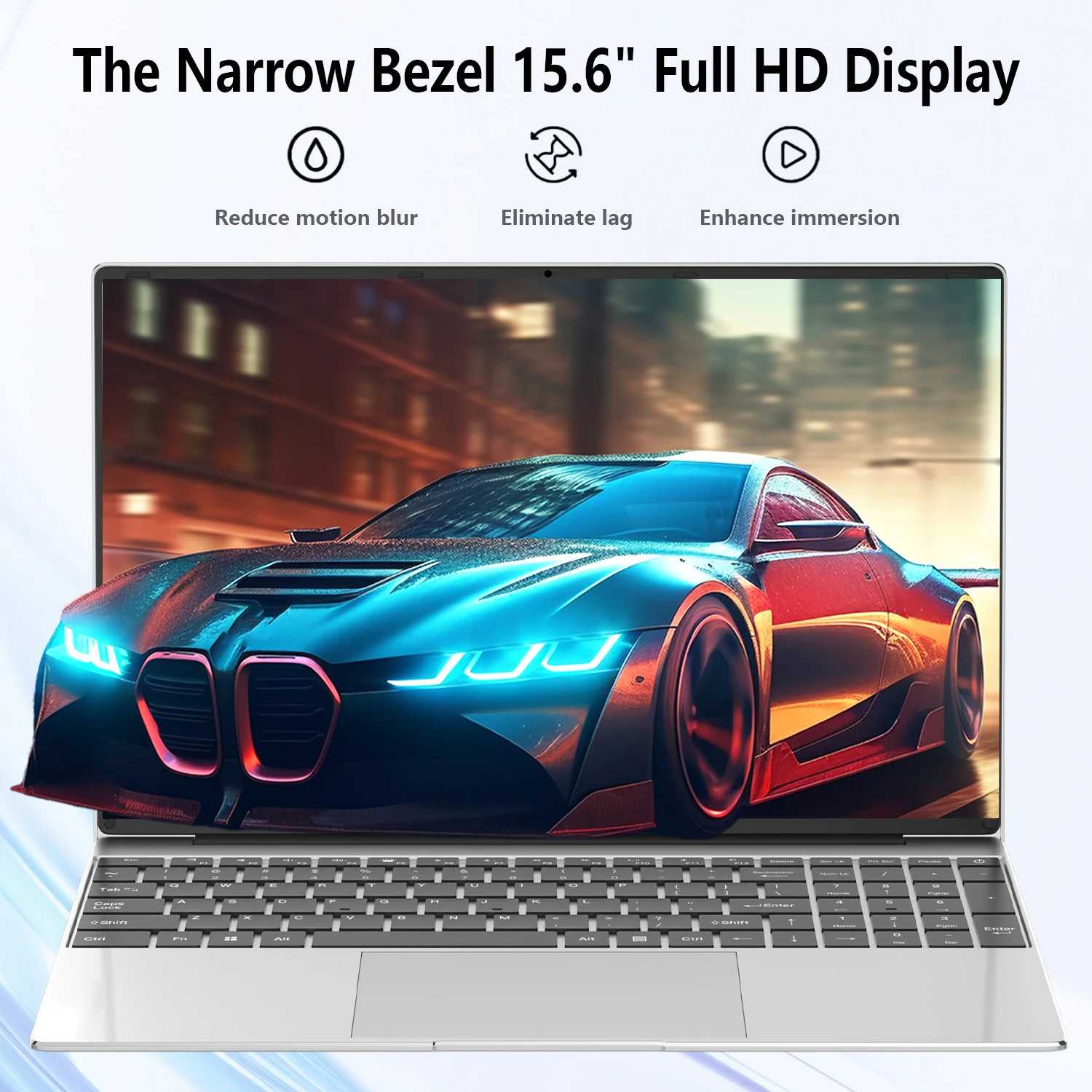 Computer portatile da 15,6 pollici Intel Core N3700 Windows 11 Pro 16 GB DDR4 512 GB 1 TB SSD Notebook portatile PC Gamer Laptop da gioco