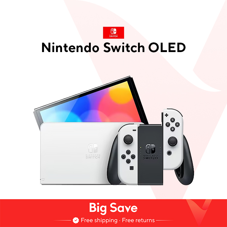 Nintendo Switch OLED-Spielekonsole 64 GB 7-Zoll-OLED-Display