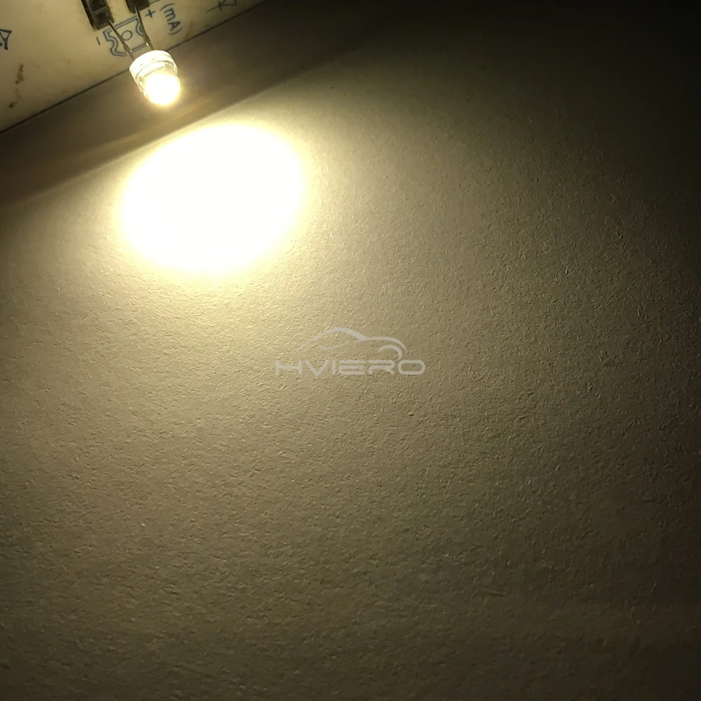 100/500 ชิ้น 5 มิลลิเมตรหมวกสีขาวสีเขียวสีฟ้าสีเหลือง Smd Smt Led น้ํา Clear Bright มุมกว้าง Emitting Diode หลอดไฟ DIY ไฟลูกปัด