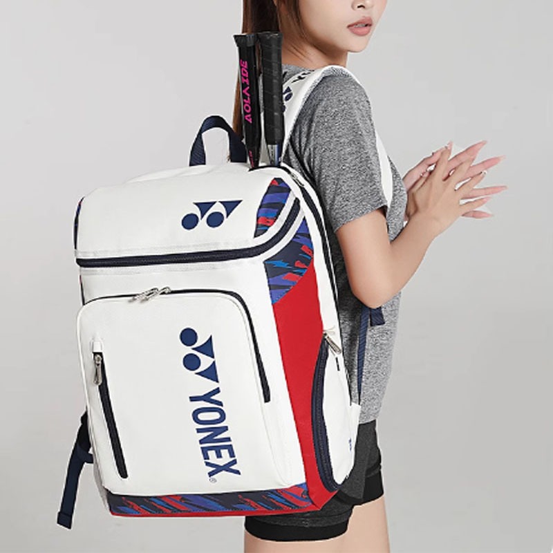 Bolsa de tenis YONEX, mochila de Padel, bolsas de bádminton de gran capacidad, bolso deportivo informal al aire libre a prueba de agua de alta calidad