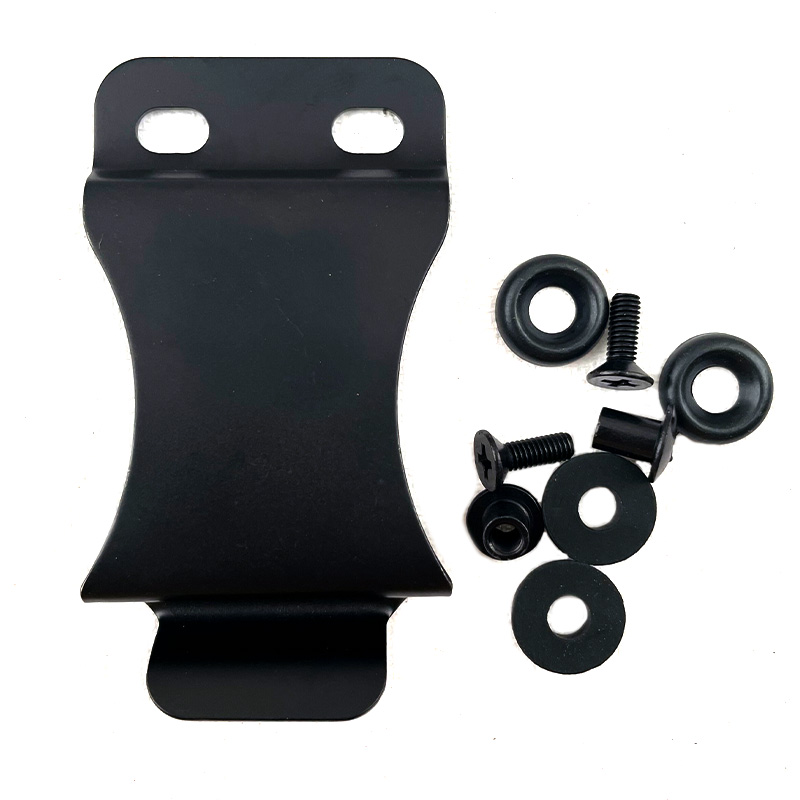 1 pieza de acero inoxidable K vaina Clip de cintura vaina Clip para funda Clip trasero juego de cuchillos Kydex funda Clips Accesorios