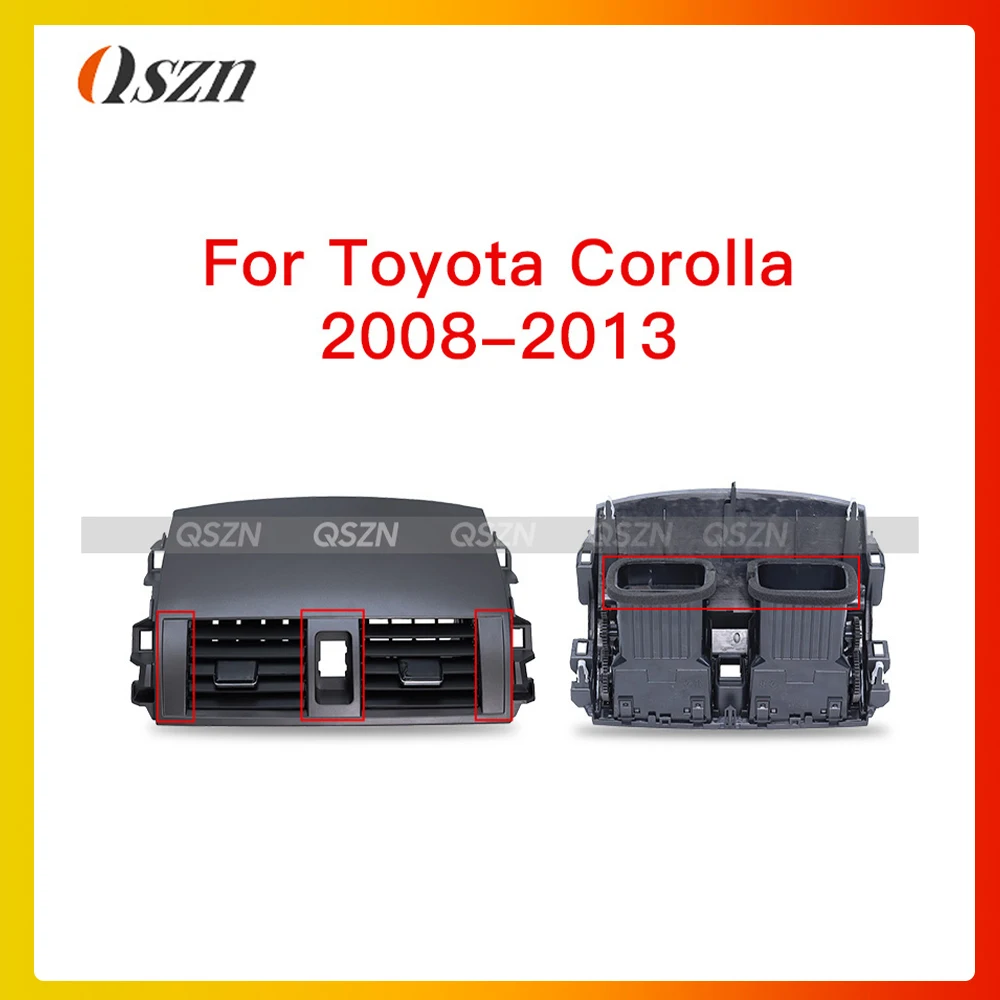 Car AC Air Vent Outlet Panel Grille Cover Air Conditioning For Toyota Corolla Altis E15 2007 2008 2009 2010 2011 2012 2013