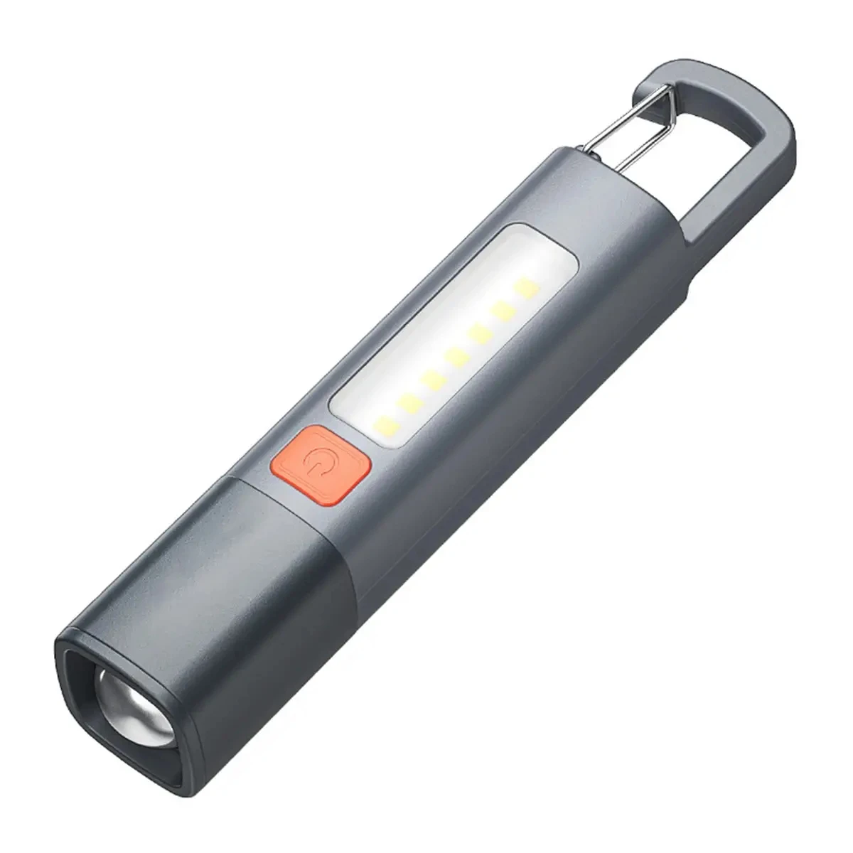 1-10PCS 슈퍼 밝은 COB 측면 조명 LED XPE 미니 휴대용 토치 Zoomable 방수 야외 낚시 사냥 캠핑 손전등