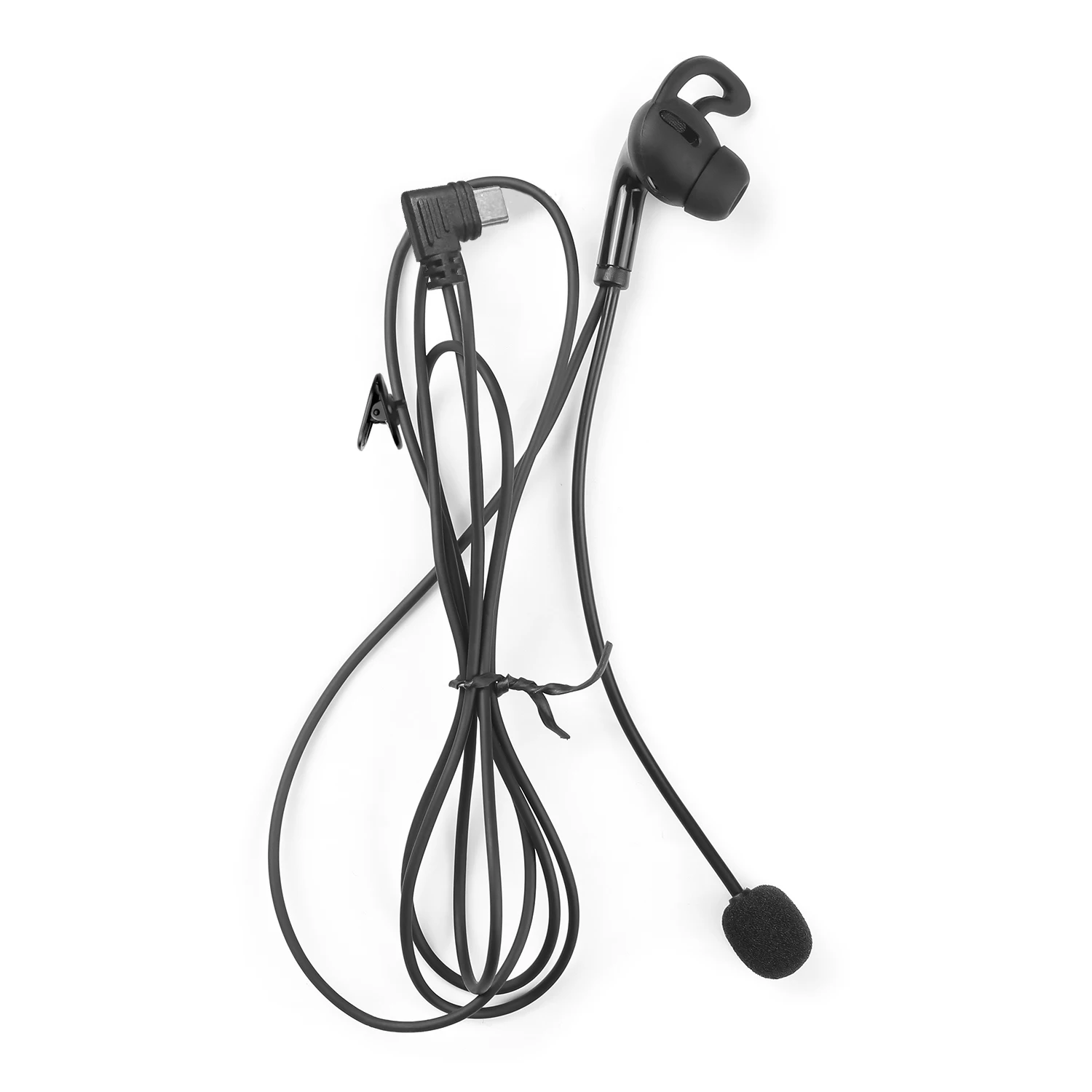EJEAS 1/2 Uds tipo C HIFI árbitro auriculares intercomunicador de fútbol con micrófono para V4CPlus/V6CPro