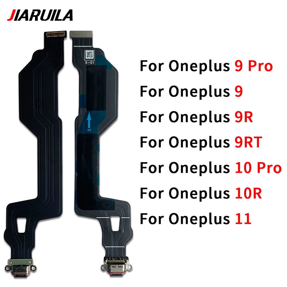 For Oneplus 9 Pro 9R 9RT 10 10R 11 Type C USB Charging Port Dock Connector Flex Cable Replacement Assembly Parts