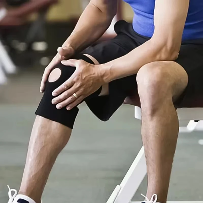 1pc joelheira ortopédica joelheira suporte dor nas articulações relif protetor de patela ajustável esporte joelheira guarda ligamento de menisco
