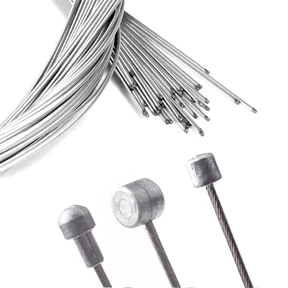2PS Bike Shift Cable Brake Wire For MTB Road Bike Brake Inner Cable Front Rear Derailleur Brake 140/200/110/170cm