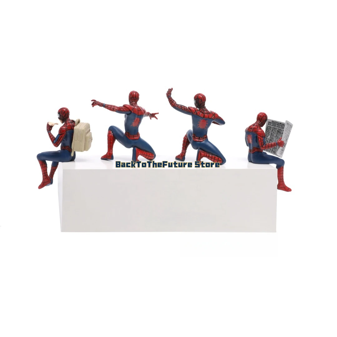 ハスブロマーベルスパイダーマンスーパーヒーロースパイダーマン 7-9 センチメートルアクションフィギュアスパイダーマンアニメコレクションミニおもちゃモデル子供のギフト