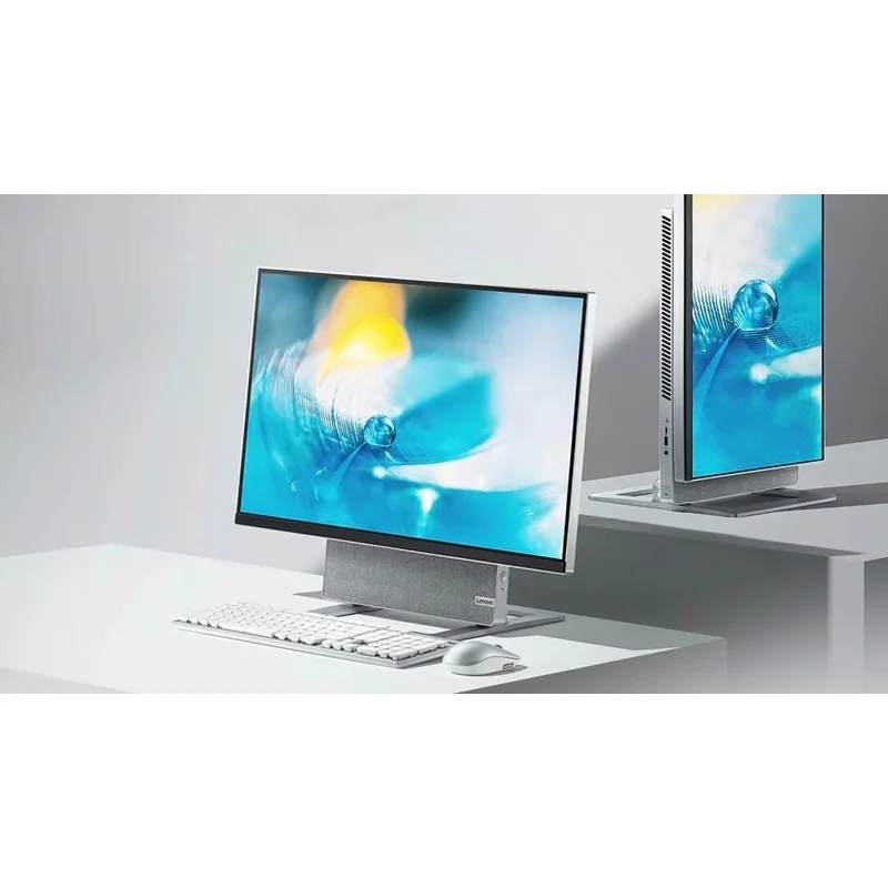 High Configuration L-enovo - Yoga AIO 7 27 "AMD R7 5800H 16G 512G SSD RX6600M 8GB 4k All-In-One Computer