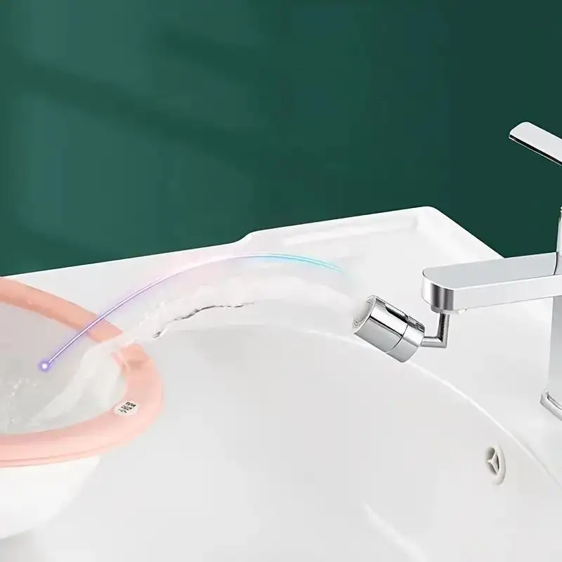 720 องศาหมุนก๊อกน้ํา Bubbler โหมดเดี่ยว Universal ก๊อกน้ํา Extender อะแดปเตอร์ห้องครัวห้องน้ํา Splash Proof ก๊อกน้ําหัวฉีด