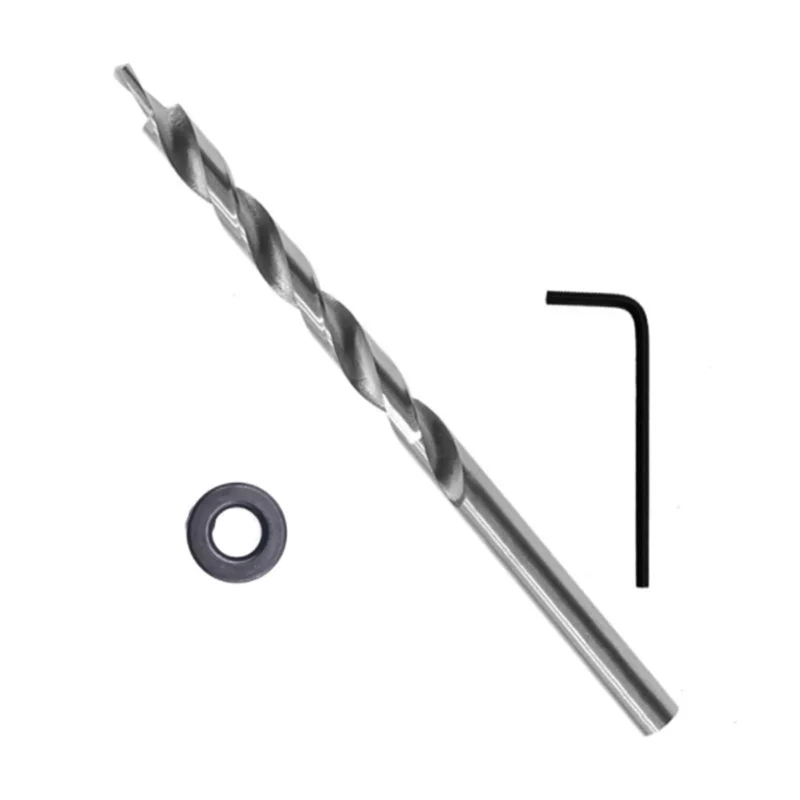 Mở Rộng Định Vị Bột Chiên Mũi Khoan Xoắn HSS Lục Giác Tay Cầm Và Vòng Tay Cầm 9.0/9.5Mm Gỗ Nghiêng Khoét Lỗ