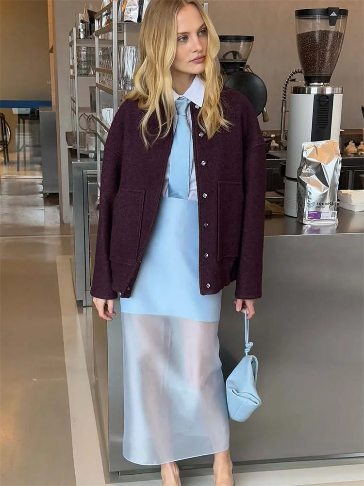 Tossy Estate Trasparente A Vita Alta Gonna Lunga Femminile Sottile Patchwork Casual Solido Pendolarismo Y2k Gonna Maglia Maxi Gonna da Donna 2025