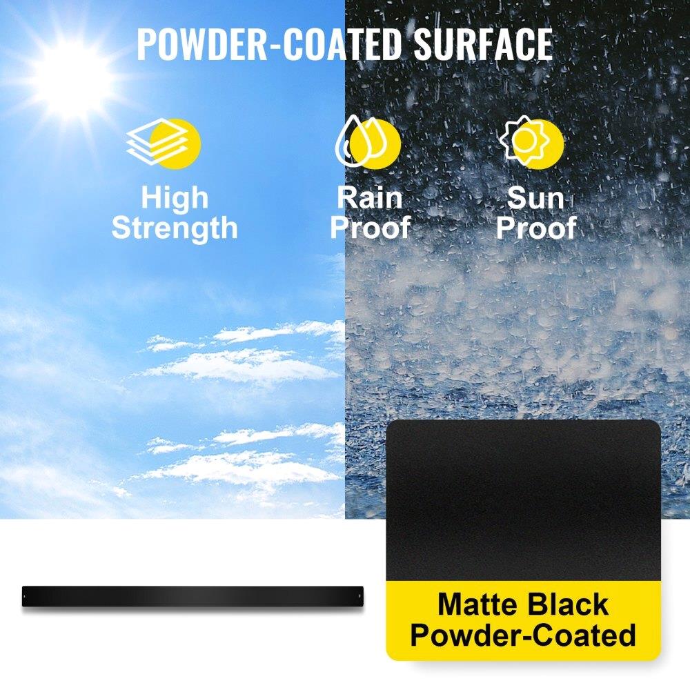 Deck-Baluster Deck-Spindeln 76tlg. 75cm Geländer Aluminiumlegierung