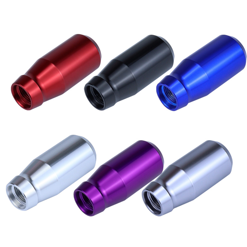 78 ミリメートルギアシフトノブユニバーサルアルミ合金加重シフターノブ金属ギアレバースティックハンドルフィットほとんどの自動車