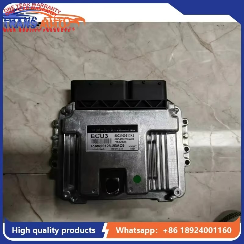 Alta qualidade 39128-2BAC9 Brand New ECU3 Placa de computador para motor de carro Unidade de controle eletrônico adequada para Hyundai MEG17.9.12 ECU3