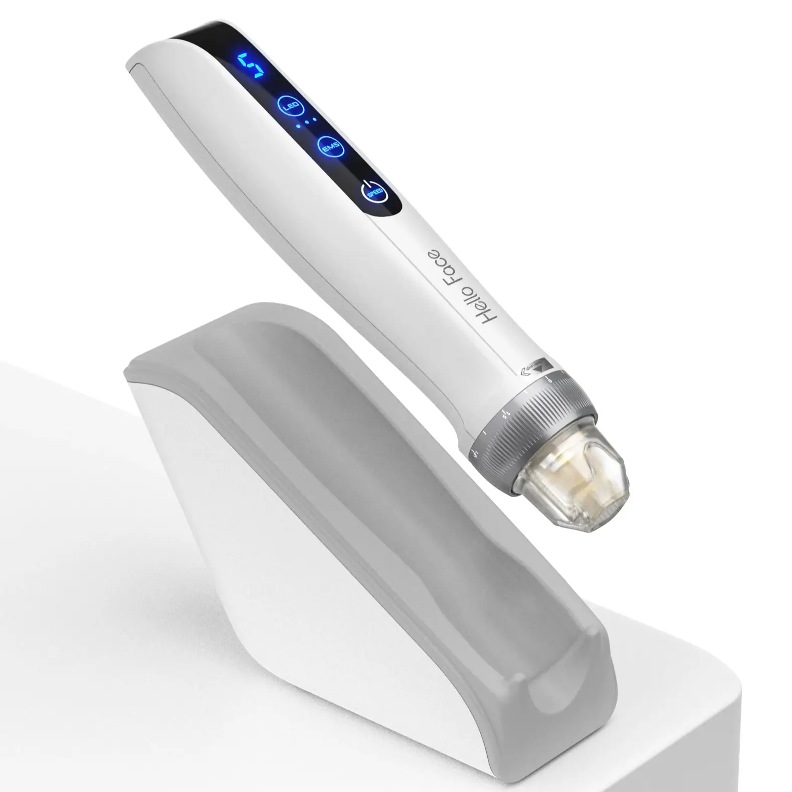Dr. Pen Hello Face Q2 Authentic EMS Derma Pen With 2 pcs needles gifts Automatic Serum Applicator Trusty Skin Care Tool Kit