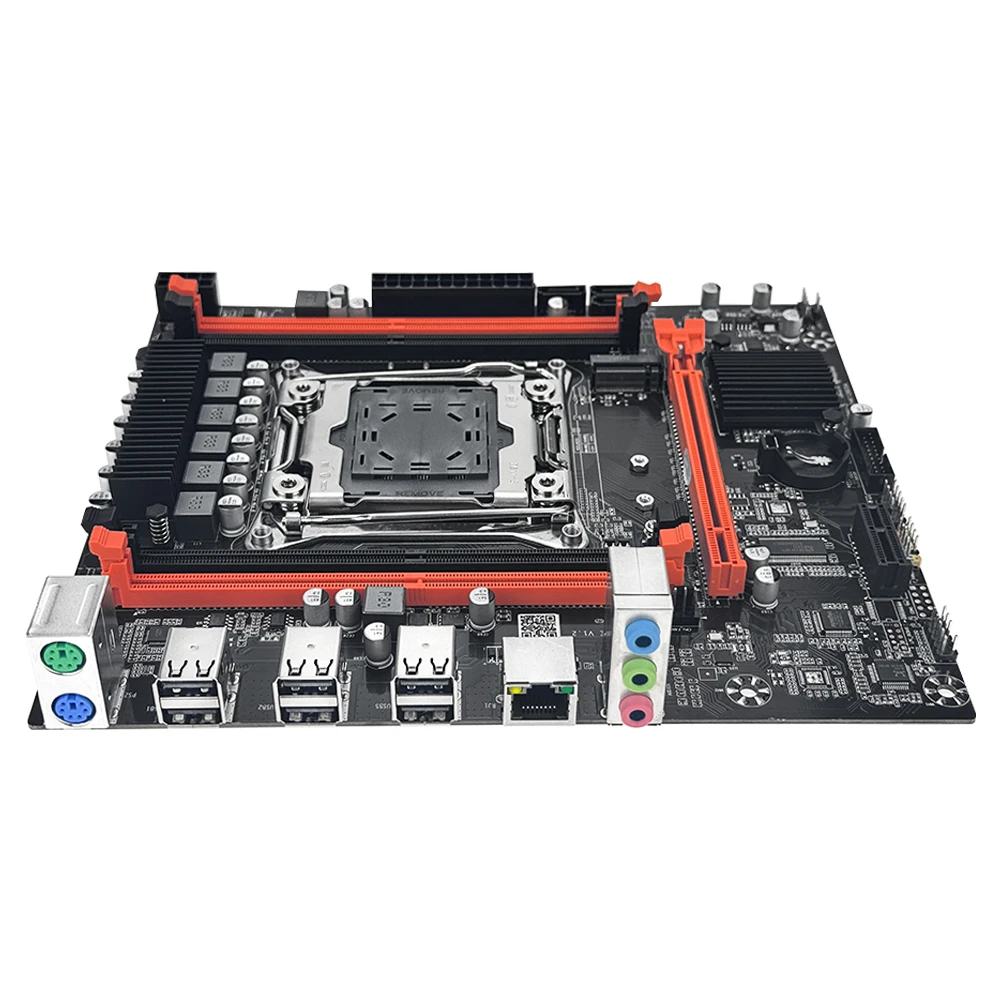 MOUGOL Nowy zestaw płyt głównych X99 z procesorem Intel Xeon E5 2680 V4 i pamięcią RAM DDR4 16G (8G*2) 2133MHz Dual Channel M.2 NVME do komputera stacjonarnego