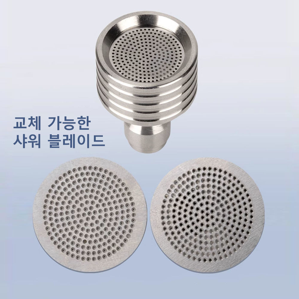 고압 물총 인터페이스 세척 노즐 스테인레스 스틸 샤워 블레이드 1/4 빠른 연결 세척 자동차 정원 도시 도구