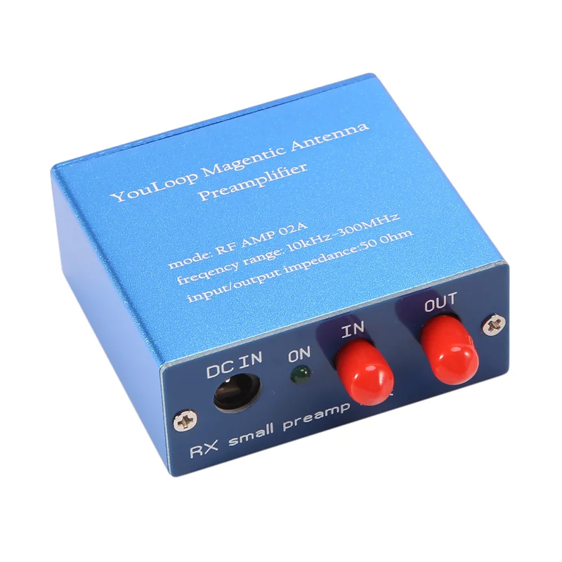 แอมพลิฟายเออร์ก่อนขยายสัญญาณ RF แอมป์สำหรับสายอากาศแม่เหล็ก youloop สำหรับ HF และ VHF