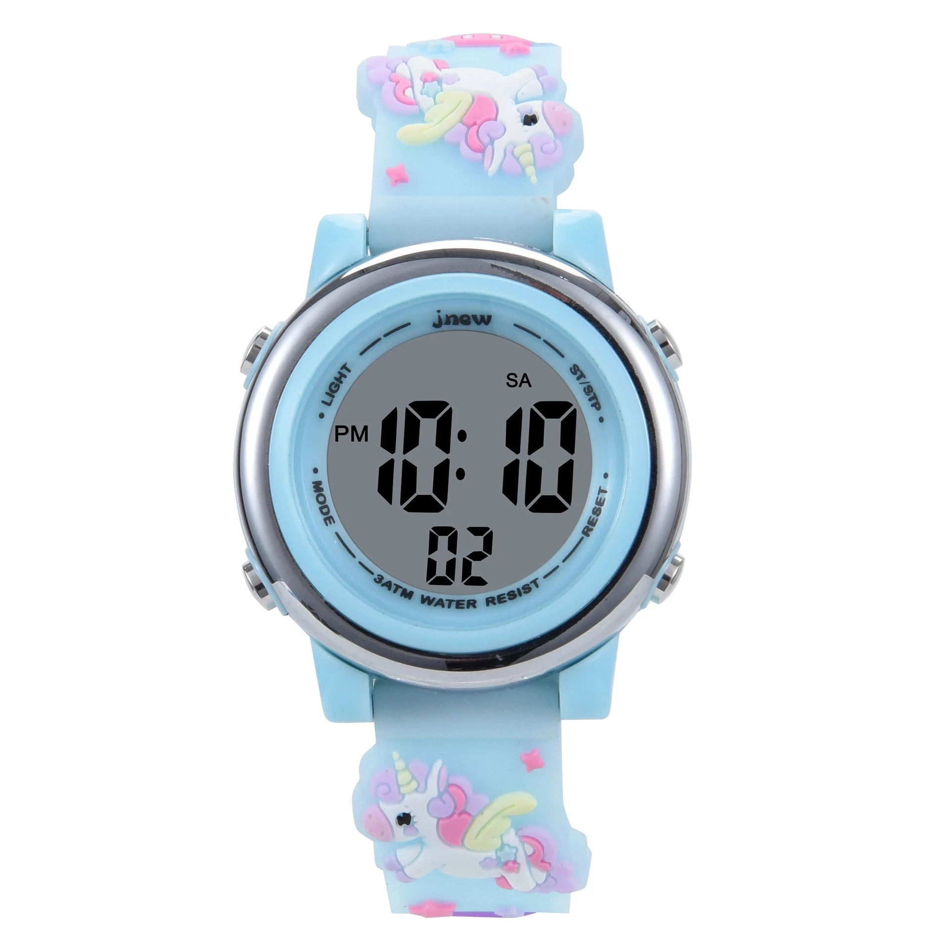 อุทัย CE105 เด็กการ์ตูน LED นาฬิกาอิเล็กทรอนิกส์ 30M กันน้ําเด็ก SmartWatch นาฬิกาปลุกส่องสว่างกีฬาเด็กชายหญิงของขวัญ