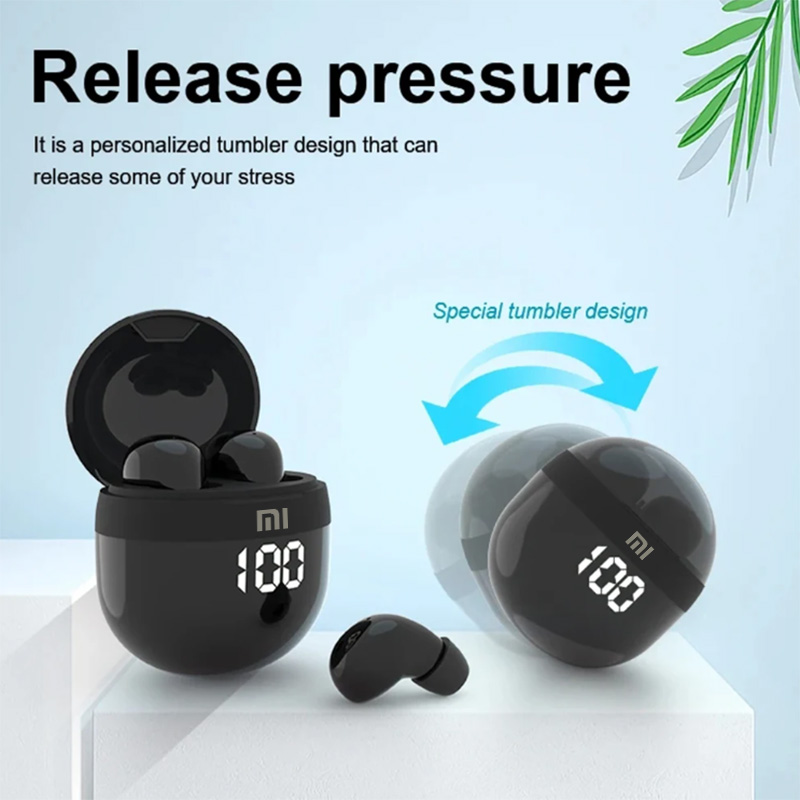 Xiaomi SK18 Mini écouteurs Bluetooth sans fil casque de sommeil avec micro réduction du bruit écouteurs basses lourdes pour téléphone et Xiaomi