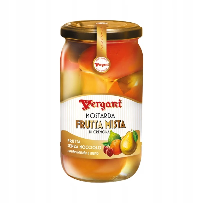 Gemischte Frucht Mostarda 400g - Vergani