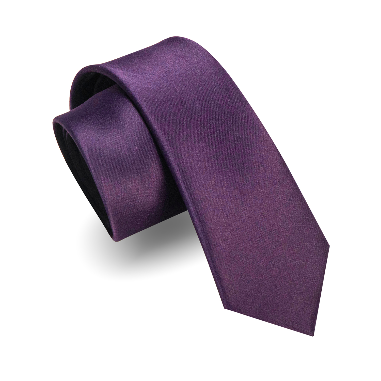 Мужской однотонный тонкий галстук, 30 цветов, 6 см