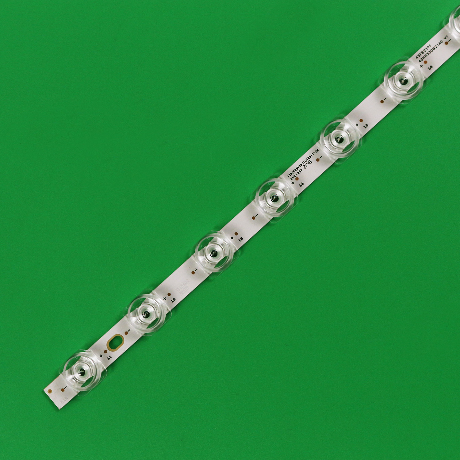 LEDバックライトストリップ,21 LED, 6v,43f8f,43l8f,43a820,43s431,43s433,43s434,43s435,43rs520,43hr330m21a0,4c-lb4321-hr01j,43hr330m21 a1