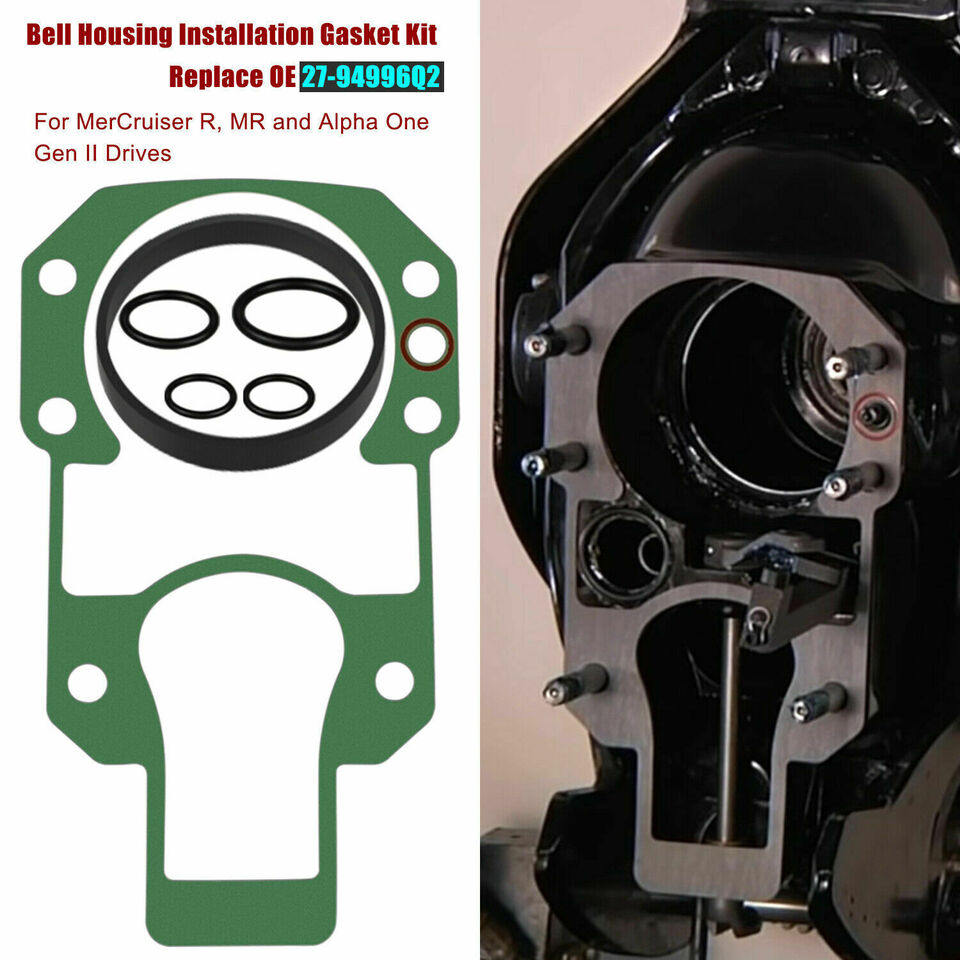 TML Kit Transom bellow Kit perbaikan dengan knalpot bellow untuk MerCruiser Alpha One, Gen II strins Drive