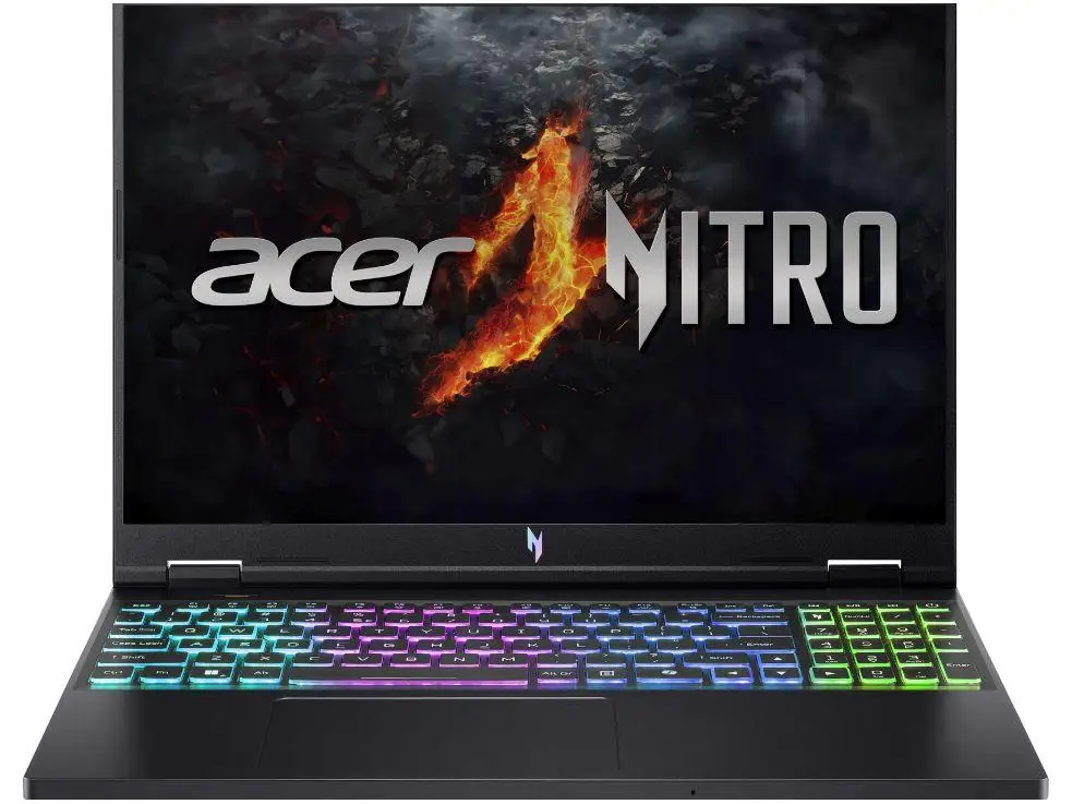 Notebook Gamer Acer Nitro 16 Intel Core i7 512GB SSD 32GB RAM 16" IPS NVIDIA RTX 4060 8GB Windows 11