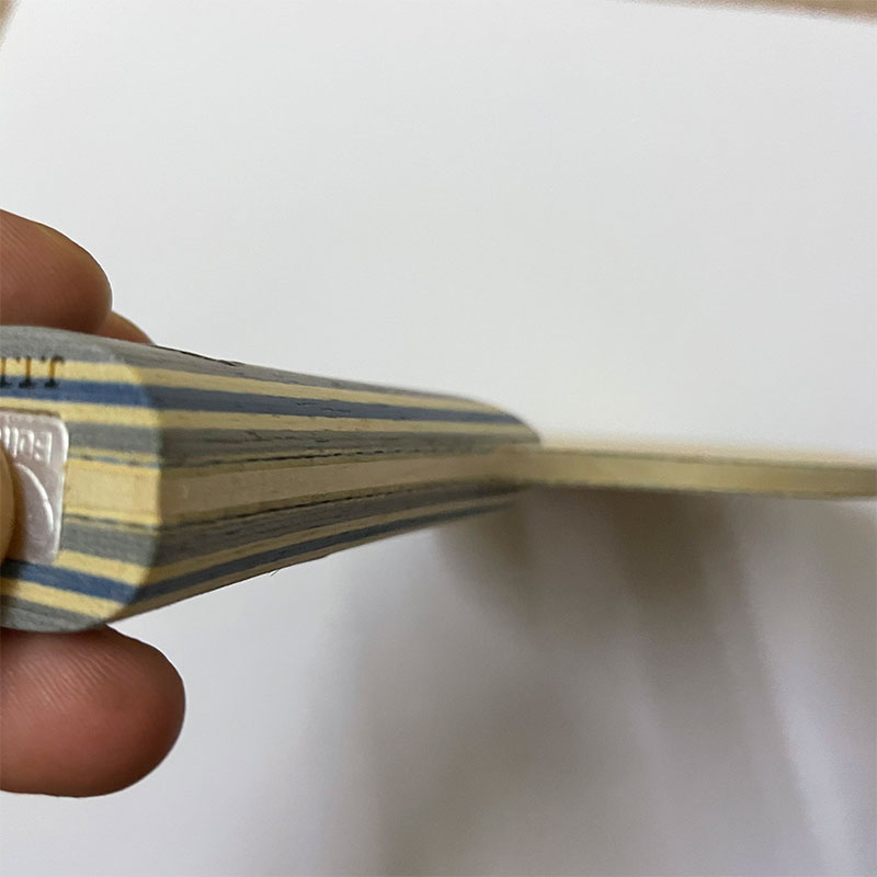 Professional คาร์บอนไฟเบอร์ปิงปองใบมีด Flared Handle ALC SZLC Ping Pong Paddle Offensive ตารางเทนนิสค้างคาว