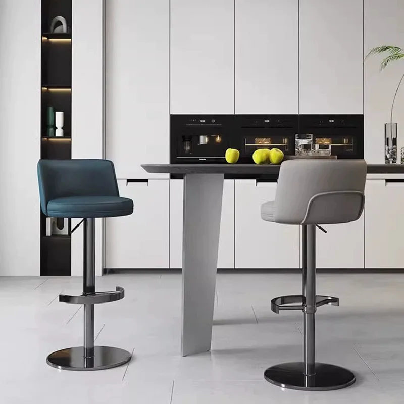 Bancos de bar longos e modernos, cozinha, luxo, escritório, maquiagem, sala de estar, cadeira, trono, restaurante, minimalista, móveis da moda