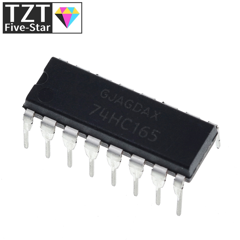 TZT 10/30PCS SN74HC165N SN74HC165 74HC165N 74HC165