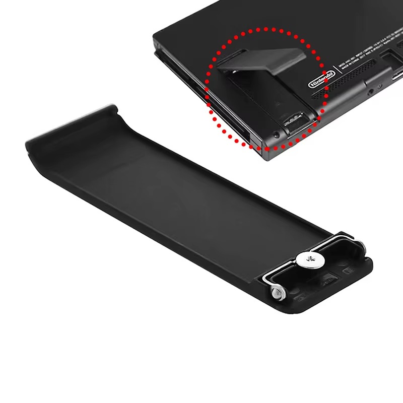 เปลี่ยนวงเล็บ Kickstand Stand Holder สําหรับคอนโซล Nintendo Switch Host ปกหลังสนับสนุน NS อะไหล่ซ่อมอุปกรณ์เสริม