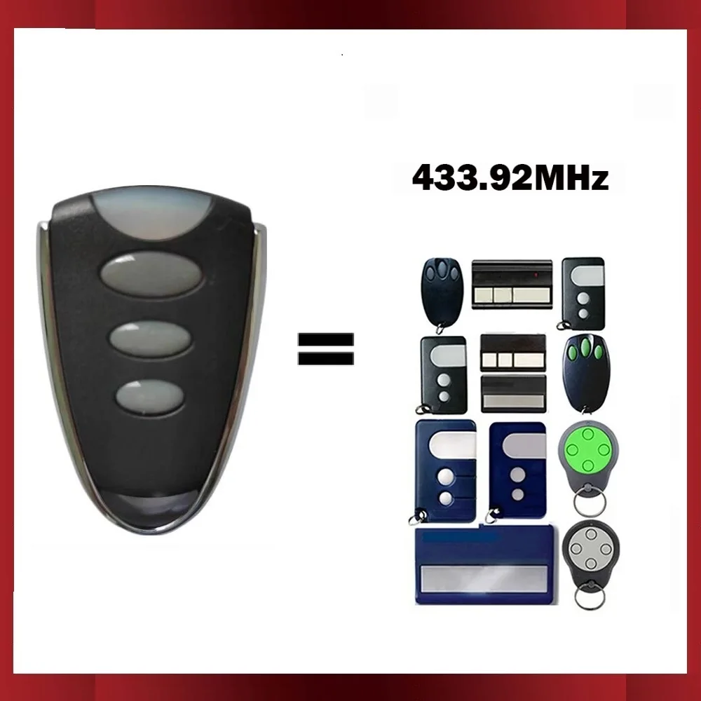 94335E Remote Control 94330E 94334E 94333E 84333E 84335E 84330E Garage Gate Remote Control 433.92MHz Rolling Code