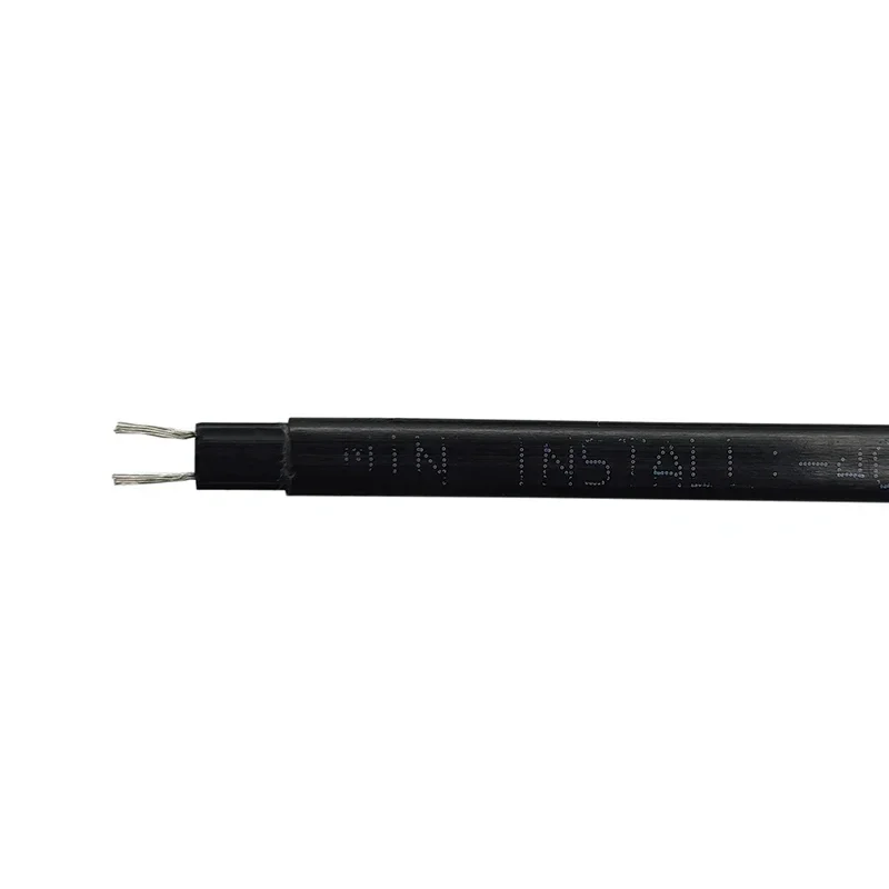220V-240V กันน้ำ Self Regulating ความร้อนไม่จำเป็นต้อง Controllor 65C ป้องกันท่อ Freeze ความร้อนระบบติดตาม