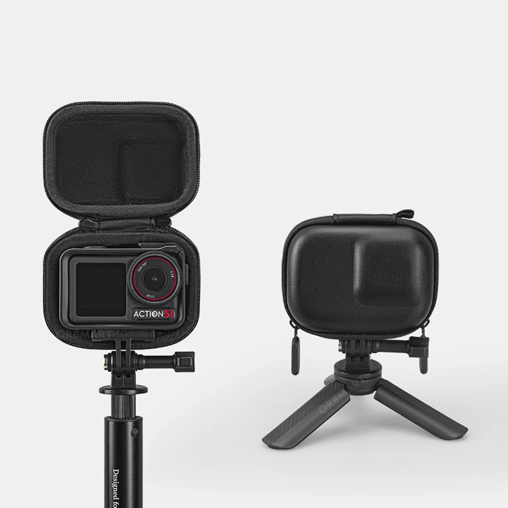 Aufbewahrungstasche für GoPro Hero 13 12 11 10 DJI Action 5 Pro 4 Insta360 Ace Pro Mini-Tragebox Sportkamera-Zubehör