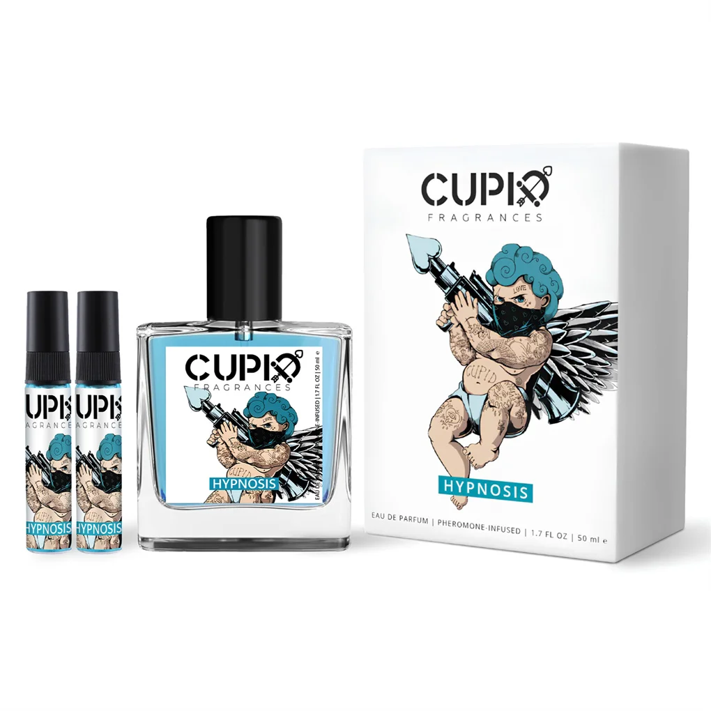 Sexuellement PID toxique pour homme, Cologne 2 en 1, parfum luxueux pour gentleman moderne, livré avec des nouilles portables 2x5ml, 50ml