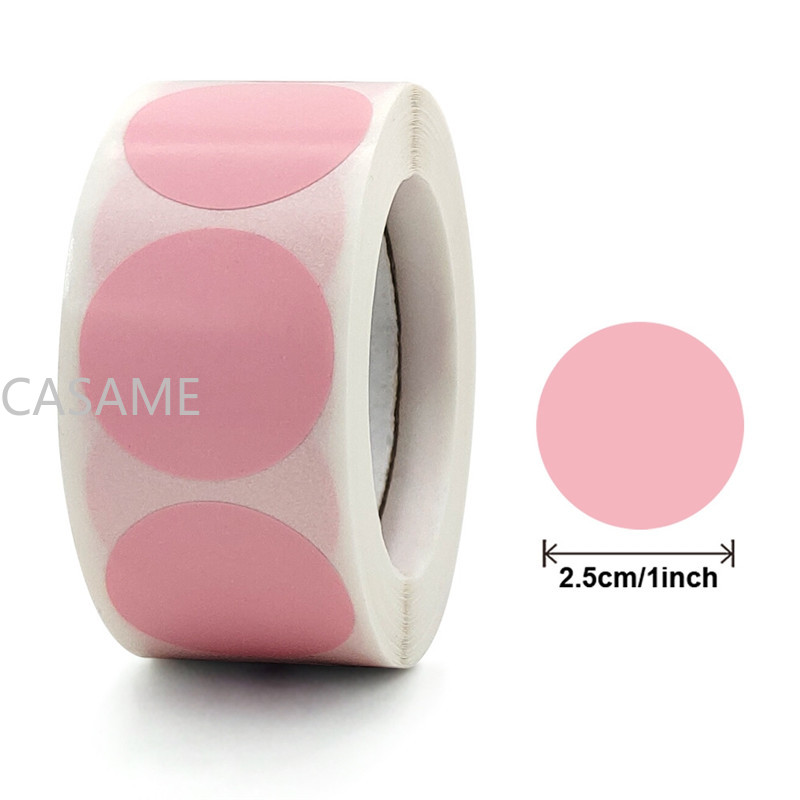 500Pcs/Roll Love Heart Shaped Sticker Seal Labels Birthday Party Gift Packaging Cute Stationery Sticker Scrapbooking for Craft