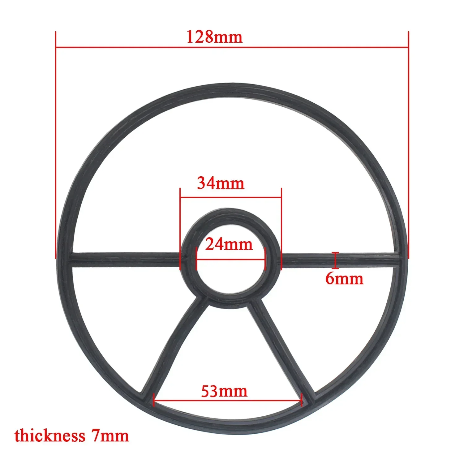 12.8 13.2 13.5 cm valve spider gasket swimming pool sand filter spares pool diverter valve 4 brach Multipor