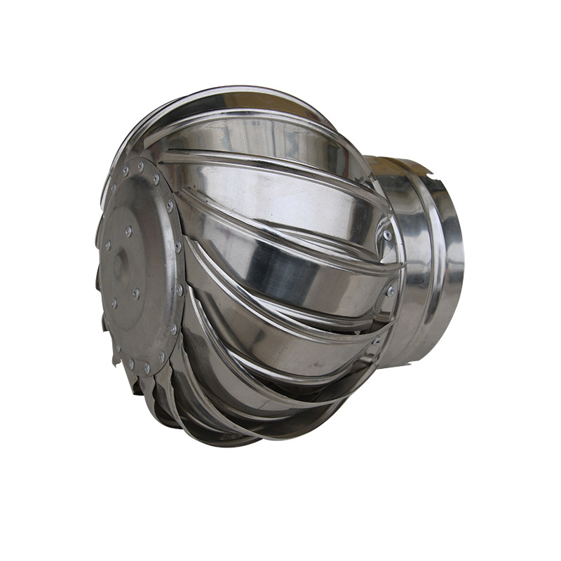 สแตนเลสหลังคาพัดลมระบายอากาศกังหันลม Air Vent Attic Ventilator 110 มม.Pipefit หลังคาระบายอากาศพัดลม