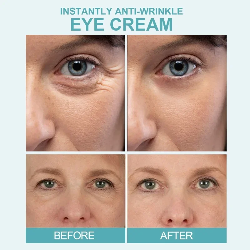 Instant anti wrinkle eye cream fade fine lines remove Dark circles eye bags Lifting Firming deep care Anti Aging moisturizing