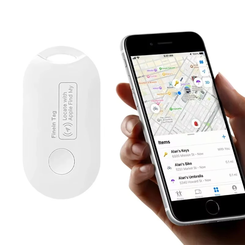 Kinderen/Ouderen GPS Tag Voor Smart AirTag Mini Huisdier Tracker Bluetooth Smart Tag Auto Verloren Tracker Voor Apple IOS systeem Vind Mijn