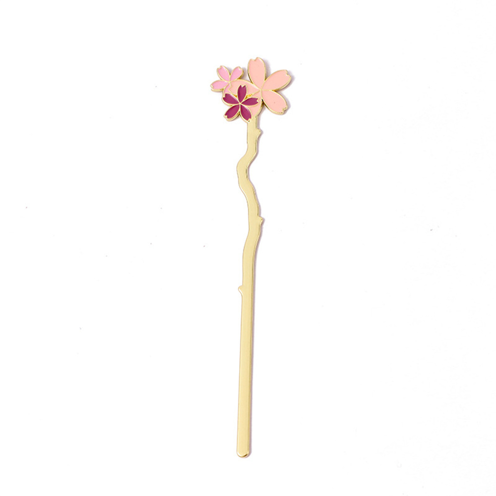 Metall Sakura Lesezeichen kreative Blume Lesezeichen Lesezeichen Lese assistent Buch unterstützung schöne Schreibwaren Schule Büro Suppl