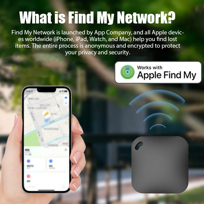 Smart GPS Tracker funktioniert mit Apple Find My APP iTag Pet Kids Gepäckschlüssel-Tracking Global Accurate Positioning Bluetooth Finders