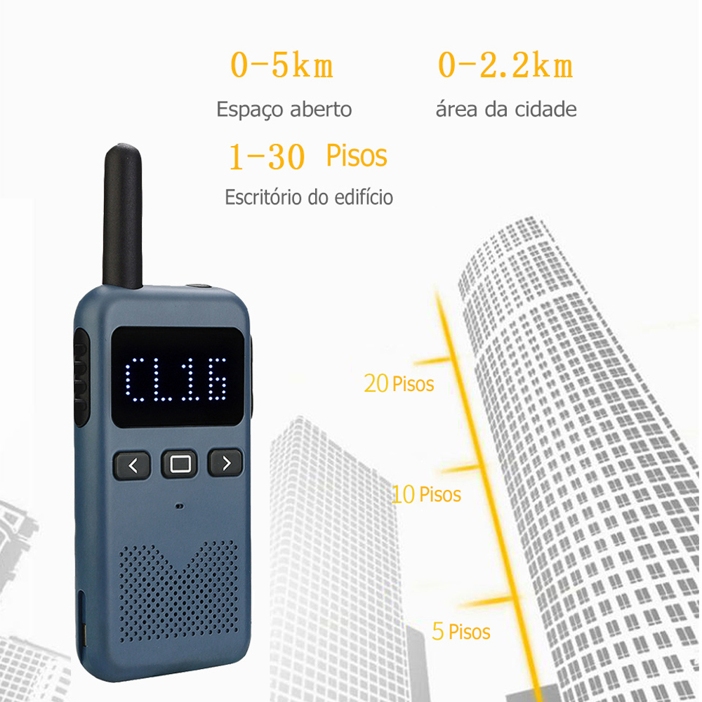 Retevis RB19 Walkie Talkie mini Radio Comunicador ht Profesional Rádio Portátil Walk Talk Portable Rádio de Comunicação Restaurante Hotel Learning Camping ao ar Livre