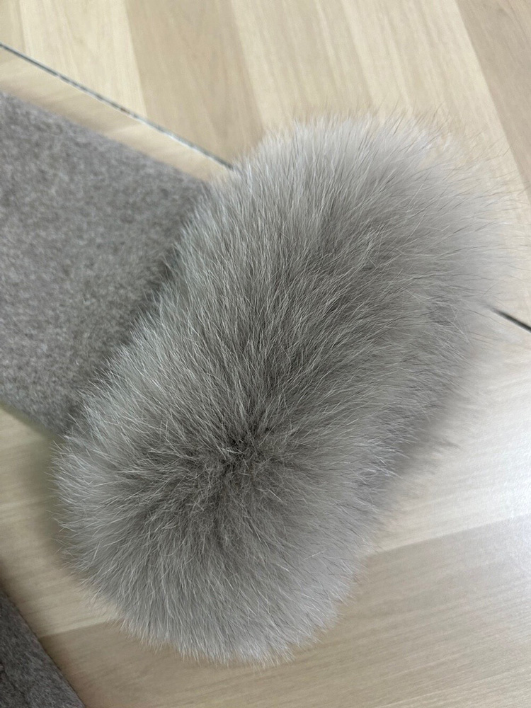 Tossy Fox Fur Wool Overcoat Damski krótki płaszcz biurowy Lady Elegancki dwustronny wełniany płaszcz 2025 Nowe kurtki kardiganowe luźne