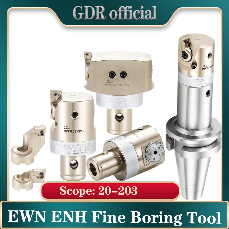 GDR EWN Тонкая расточная головка EWN20 EWN25 EWN32 EWN150 EWN203 LBK LBK1 LBK2 Регулируемый держатель расточного инструмента Кронштейн инструмента Расточная головка