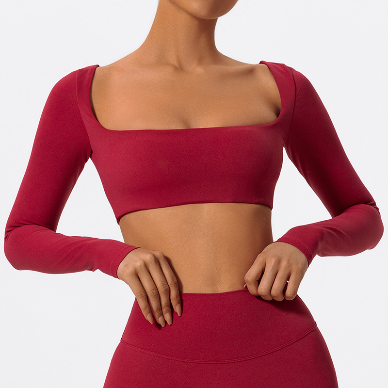 Camiseta deportiva de manga larga para mujer, ropa deportiva para correr al aire libre, gimnasio, camiseta de manga larga para Yoga, gimnasio, entrenamiento de realce, Top de una sola pieza