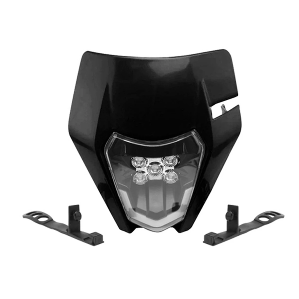 Uniwersalny reflektor LED do motocykli crossowych, 5 diod, do KTM SXF EXC XC-F 350 450, akcesoria do modyfikacji reflektorów motocykli terenowych.